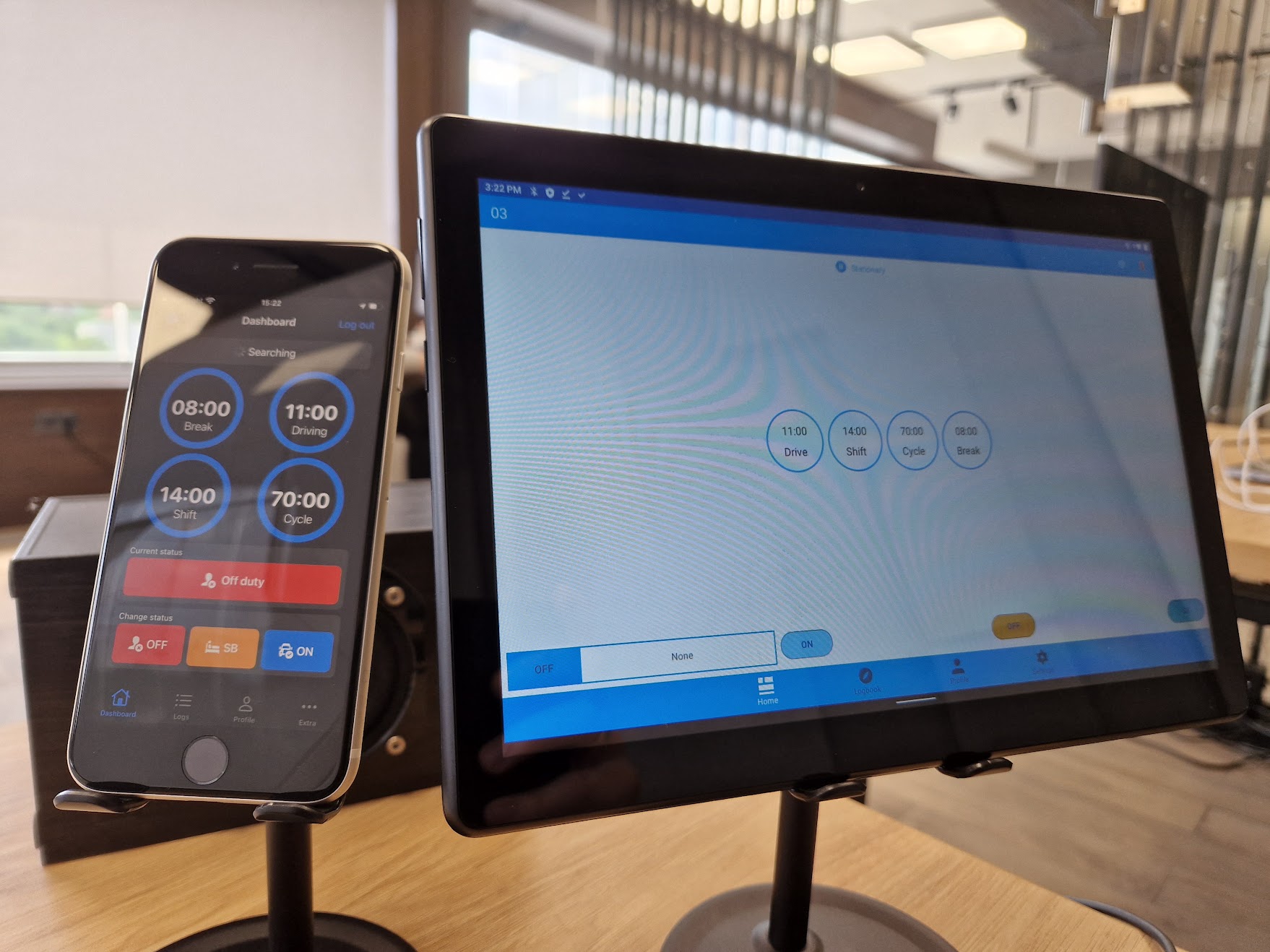 ELD Early MVP Ios on mobile and Android on tablet