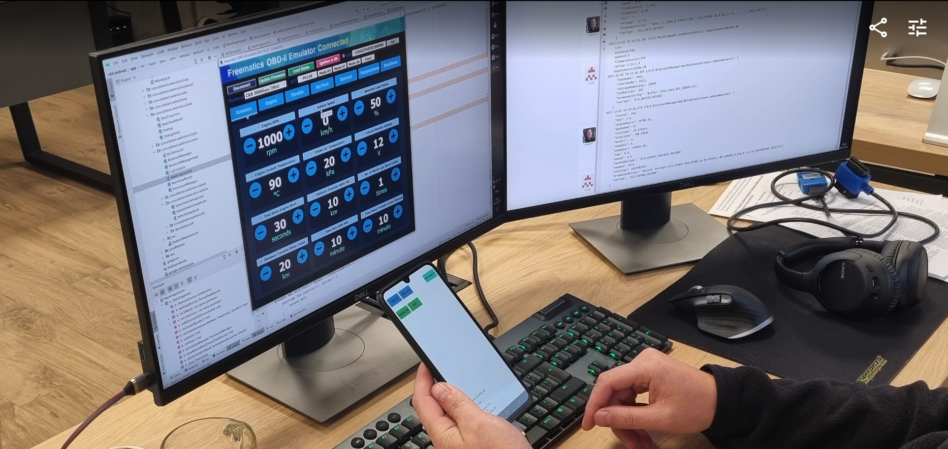 ELD Working with simulator